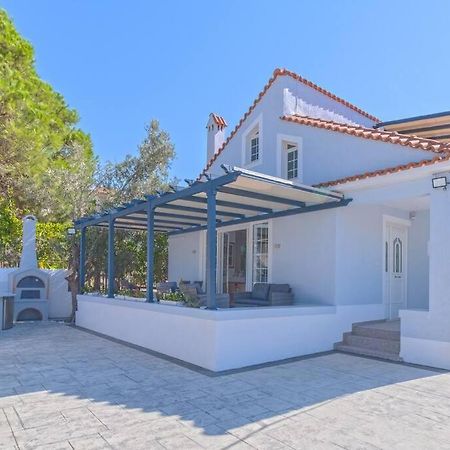 Lefkathia Beach Villa - Gated Beach-Front Private Villa At Lefkathia Beach, Chios! Volissos Екстер'єр фото